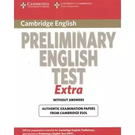 C Exams Extra PET SB +R