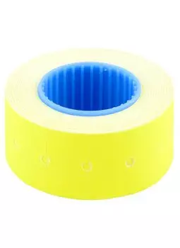 Ценник малый 21*12мм 5*600шт, прямоугольный, желтый