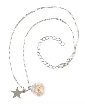 Цепочка Yoi, со звездой и кристаллом 48 см