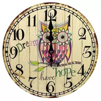 Часы настенные интерьерные Сказочная сова, 30 см ЧН-2235