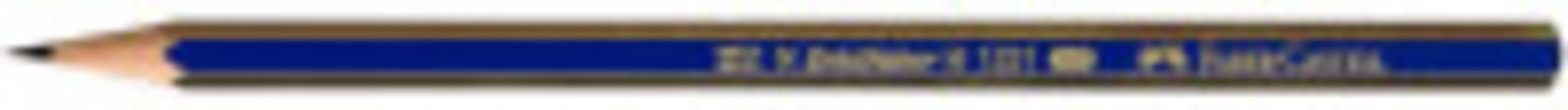 Чернографитовые карандаши GOLDFABER 1221 с ластиком и точилкой, твердость 2Н,НВ,В,2В,4В,6В, в картонной коробке, 6 шт. (10130080/101215/0015159, ИНДО