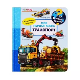 Что? Почему? Зачем? Малышу. Моя первая книга. Транспорт (с волшебными окошками)