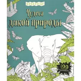 Чудеса дикой природы (+ наклейки для раскрашивания)