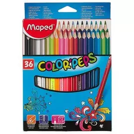 Карандаши цветные Maped, Color Peps, 36 цветов