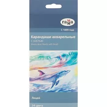 Цветные карандаши «Лицей», 24 цвета