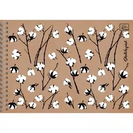 Цветы хлопка СКЕТЧПАДЫ