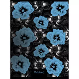 Цветы ТЕТРАДИ А4 (*скрепка) 96Л. Обложка: high-class