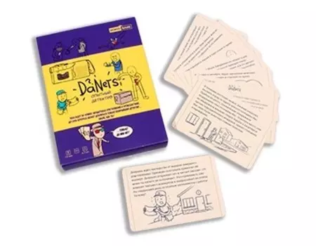 Игра DaNetS Опытный детектив (Арт. ИН-3620) 18+ викторина. для вечеринки. в дорогу