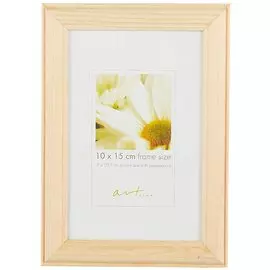 Деревянная фоторамка «Line natur», 10 х 15 см
