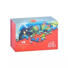 Пазл 45 деревянный Такса, DAVICI