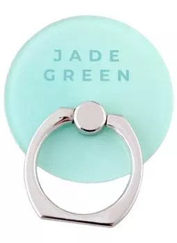Держатель-кольцо для телефона Jade Green (металл) (коробка)