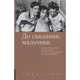 До свидания, мальчики. Судьбы, стихи и письма молодых поэтов, погибших во время Великой Отечественной войны