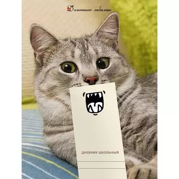 Дневник для средних и старших классов Unnika, "Домашние любимцы.Дизайн 2"