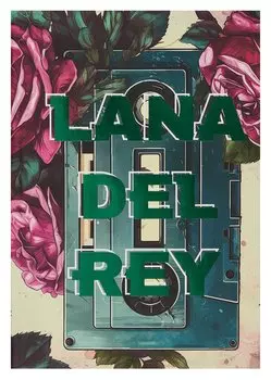 Ежеденевник недат. А5 80л "Lana Del Ray. Дневник фаната"