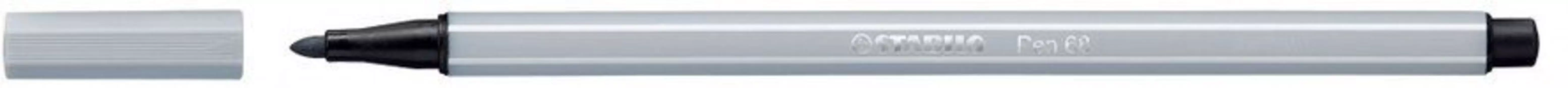 Фломастер Stabilo, Pen 68, серый