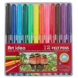 Фломастеры Art idea, 12 цветов