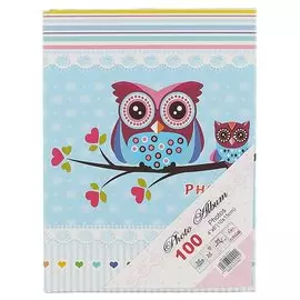 Фотоальбом Сова (10х15) (100 фото) (тв.обл.) (12-21358-6131)