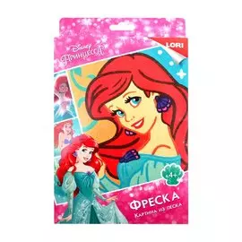 Фреска. Картина из песка. Disney "Принцесса Ариэль"