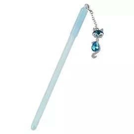 Ручка гелевая Foxes yoga, синяя, в ассортименте