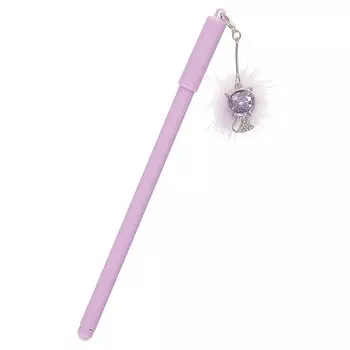 Гелевая ручка с подвеской «Fluffy cat», синяя