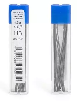 Грифели 0,7мм HB, KOH-I-NOOR