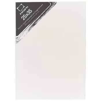 Холст грунтованный на подрамнике, 25 х 35 см