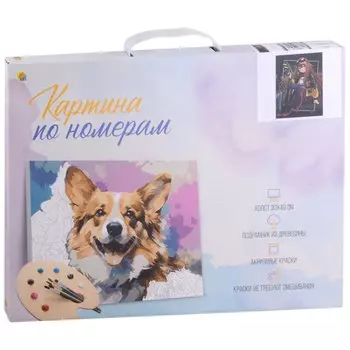 Холст с красками по номерам "Девушка на крыше высотки", 30 х 40 см