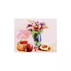 Холст с красками по номерам "Радости лета", 30 х 40 см