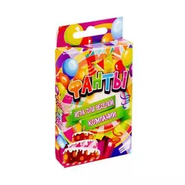 Игра детская настольная DREAM MAKERS Фанты. Cards