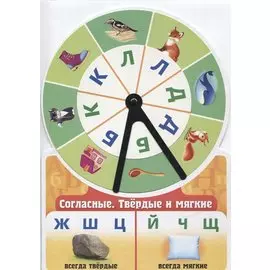 Игра обучающая. Согласные. Твердые и мягкие