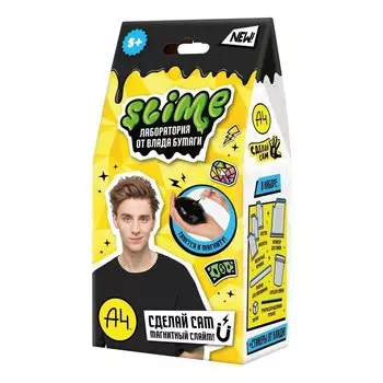 Игрушка для детей старше 5-и лет модели "Slime лаборатория" Влад А4, магнитный 100 г