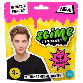 Игрушка для детей ТМ «Slime», розовый, 80 г. Влад А7