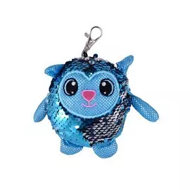 Игрушка мягкая Кот в пайетках, маленькая , 10 см 15-Yiwu Bingo Toys-1