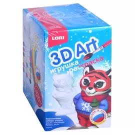 3D Art.Игрушка-раскраска "Тигрёнок" Ир-031