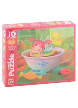 IQ Пазл МАКСИ "Фея в чашке", 20 элементов