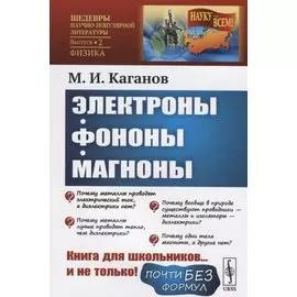 Электроны, фононы, магноны