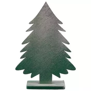 Ёлочка зелёная с напылением, 18 см