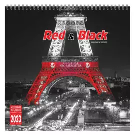 Календарь настенный на 2023 год "Красное и черное"