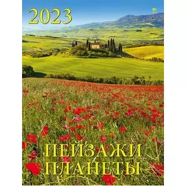 Календарь настенный на 2023 год "Пейзажи планеты"