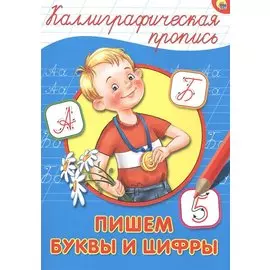 КАЛЛИГРАФИЧЕСКАЯ ПРОПИСЬ А4. ПИШЕМ БУКВЫ И ЦИФРЫ