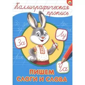 КАЛЛИГРАФИЧЕСКАЯ ПРОПИСЬ А4. ПИШЕМ СЛОГИ И СЛОВА