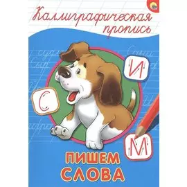 КАЛЛИГРАФИЧЕСКАЯ ПРОПИСЬ А4. ПИШЕМ СЛОВА