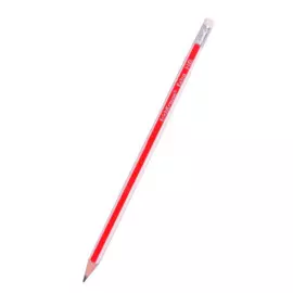 Карандаш Erich Krause, Extra, чернографитный HB с ластиком