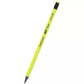 Карандаш Erich Krause, Joy, чернографитный HB с ластиком