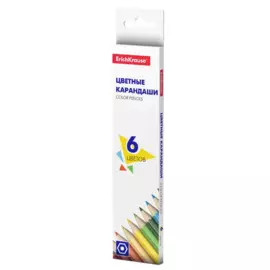 Карандаши цветные 06цв "Basic" шестигранные, ErichKrause