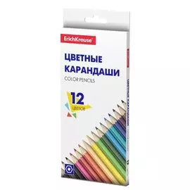 Карандаши цветные 12цв "Basic" шестигранные, ErichKrause