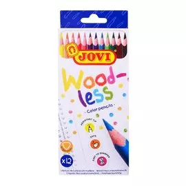 Карандаши цветные Jovi, 12 цветов