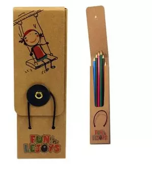 Карандаши цветные Recycled, 24 цвета