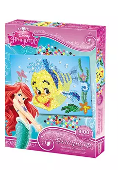 Картина из пайеток. Дисней Принцесса. Флаундер