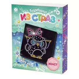 Набор для творчества Фантазёр Картина из страз Совушка